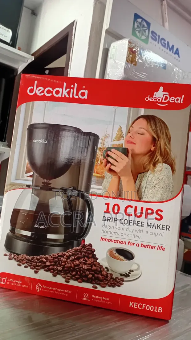 Decakila 10-Cup Drip Coffee Maker - 1