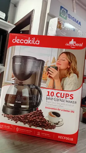 Decakila 10-Cup Drip Coffee Maker