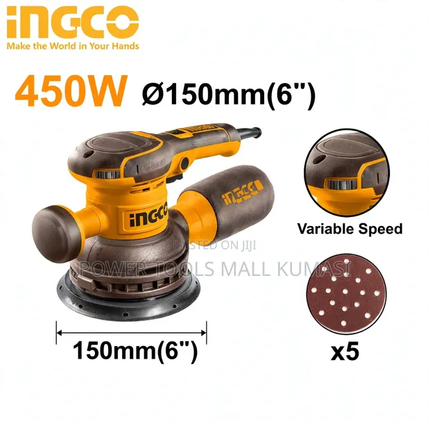 INGCO Rotary Sander - 450W - 1