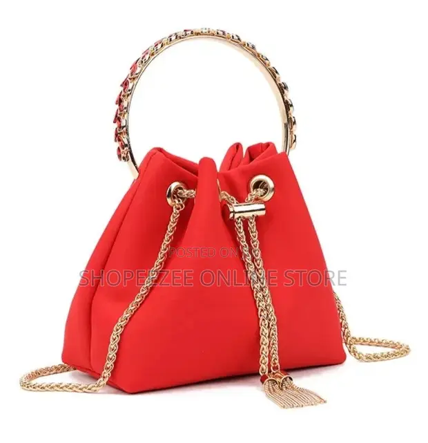 Bucket Clutch Bag - 1