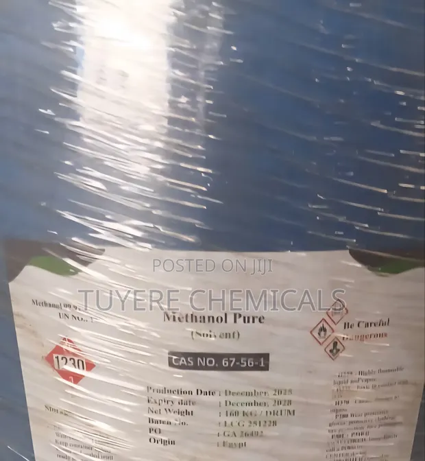 Methanol (Methyl Alcohol) - Industrial Solvent - 1