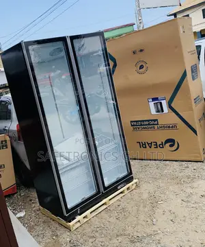 Pearl 690L Double Door Glass Display Fridge