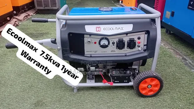 Ecoolmax 7.5kVA Petrol Power Generator - 1