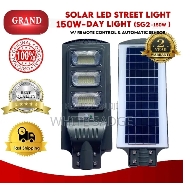 150W Solar Street Light - 1