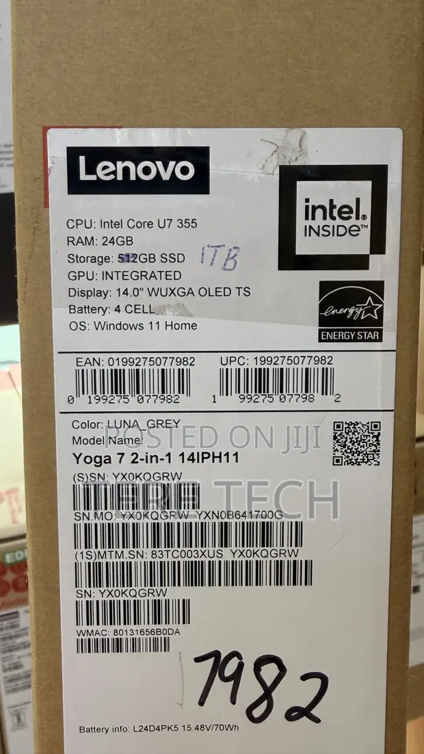 New Lenovo Yoga 7 2-in-1 Laptop - 1