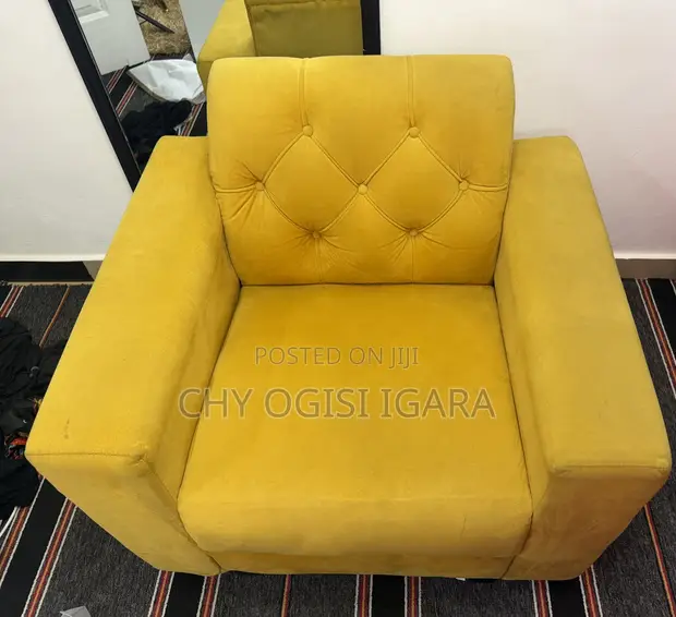Royal Comfort Yellow Sofa - 1