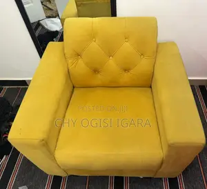 Royal Comfort Yellow Sofa