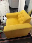 Royal Comfort Yellow Sofa - 4