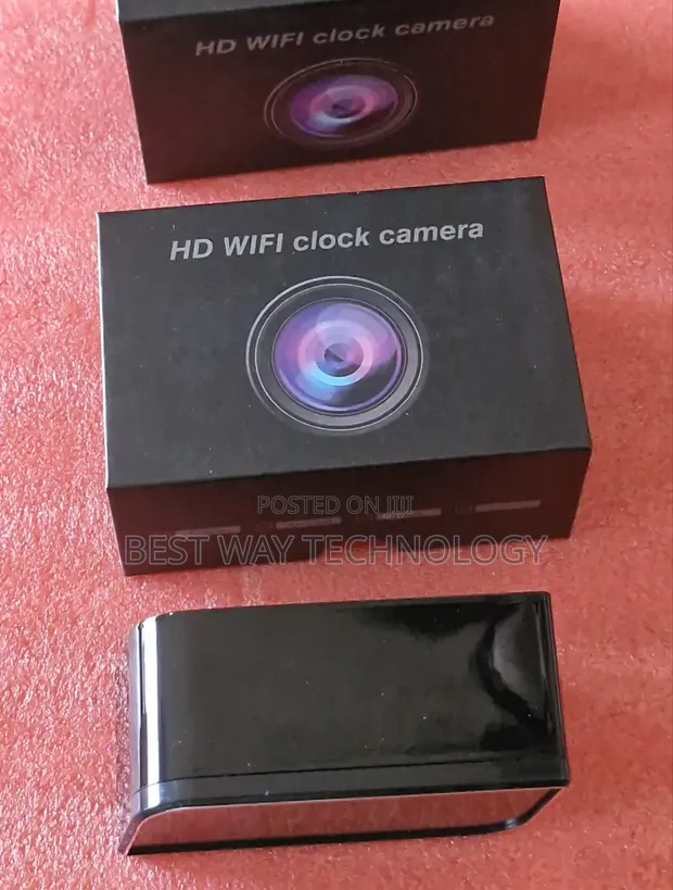 Table Clock Wireless Hidden Camera - 1