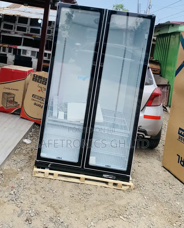 New Stock: Pearl 690L Glass Display Fridge (2 Doors) - 1