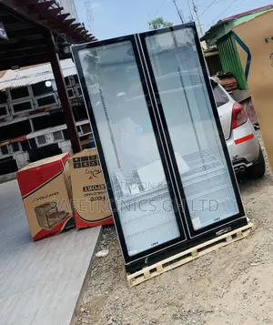 Pearl 690L Double Door Glass Display Fridge (PVC-801-27AA)