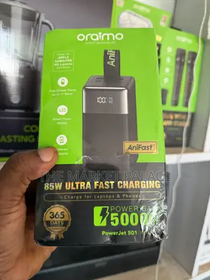 Oraimo 85W Ultra Fast Charging Power Bank