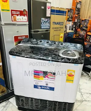 Brand New Pearl 18kg Washing Machine with Spin Dry