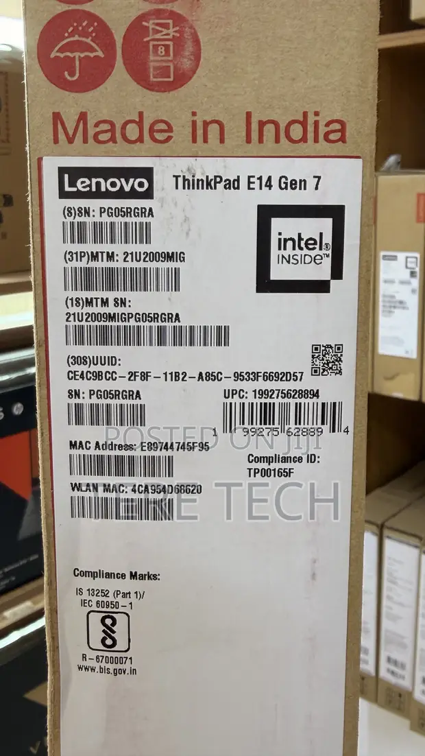 New Lenovo Thinkpad E14 Gen 7 Laptop - 1