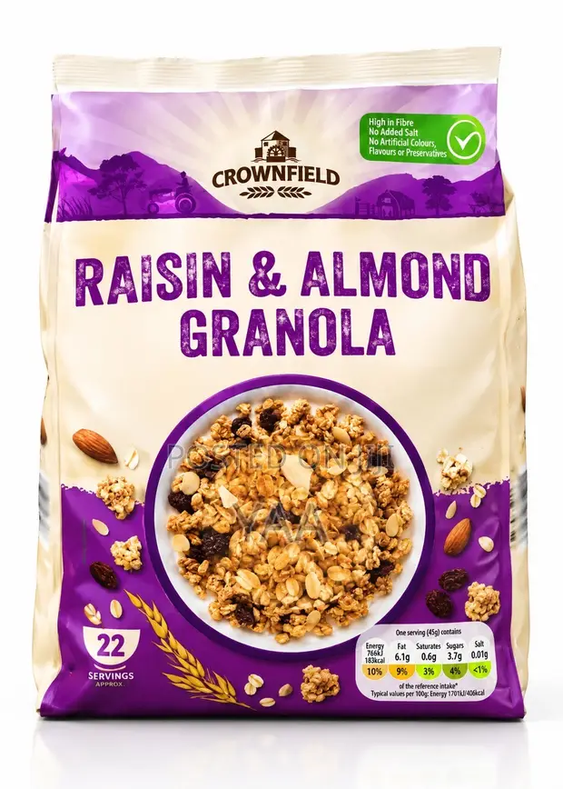 Crownfield Raisin Almond Granola - 1