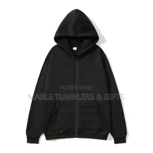 Unisex Hooded Sweatshirt with Front Zip