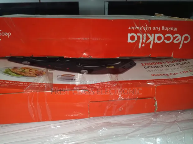 Decakila 2-Burner Electric Hot Plate - 1
