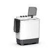 Midea 12kg Twin Tub Washing Machine, White - 1