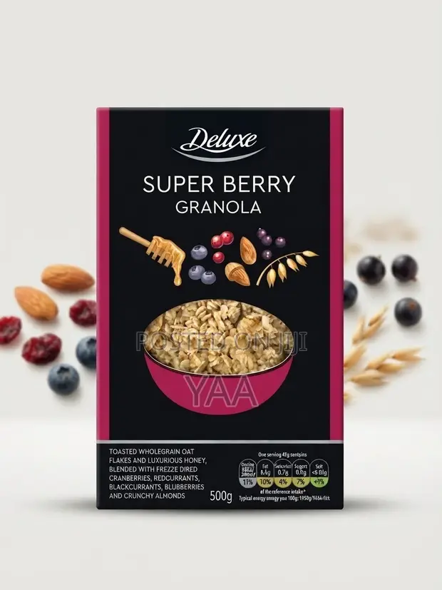 Deluxe Super Berry Granola - 1