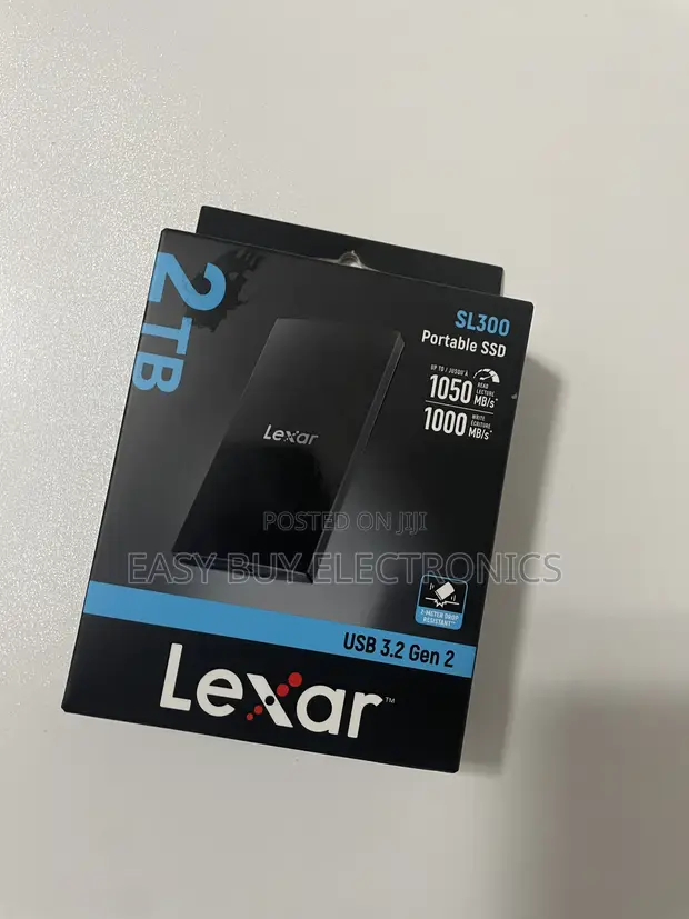 Robust Lexar 2TB Portable SSD - 1