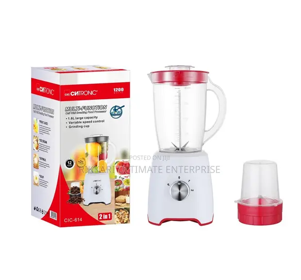 Cntronic CIC-614 2-in-1 Blender & Grinder - 1