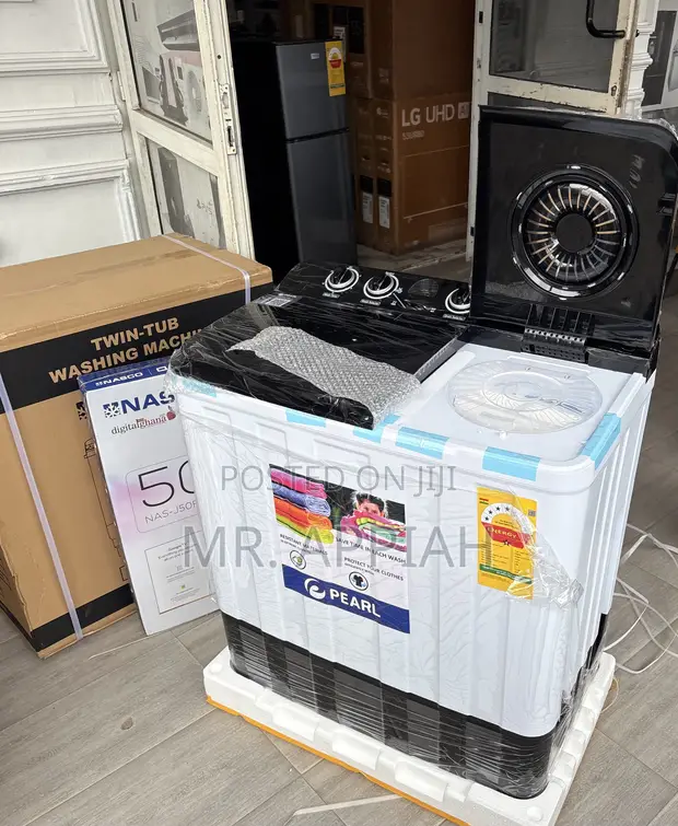 Pearl 15kg Twin Tub Washing Machine - 1