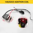 Brush Cutter Ignition Coil for GX35 Engine - 2