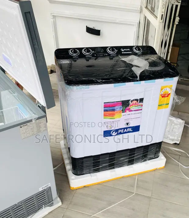 Pearl 7kg Semi-Automatic Twin Tub Washing Machine - 1