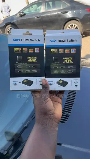 5-Port HDMI Switcher 4K Ultra HD