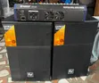 Electro-Voice Half-Range Speakers with 12-Channel Powered Mixer - 1
