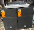 Electro-Voice Half-Range Speakers with 12-Channel Powered Mixer - 2