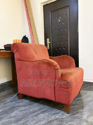 Royal Comfort Red Sofa Chair