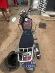 Haojin HJ125 Motorcycle 2024 Brown - 3