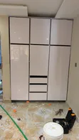 High Quality Inbuilt Wardrobe - Wood-Mode - 1