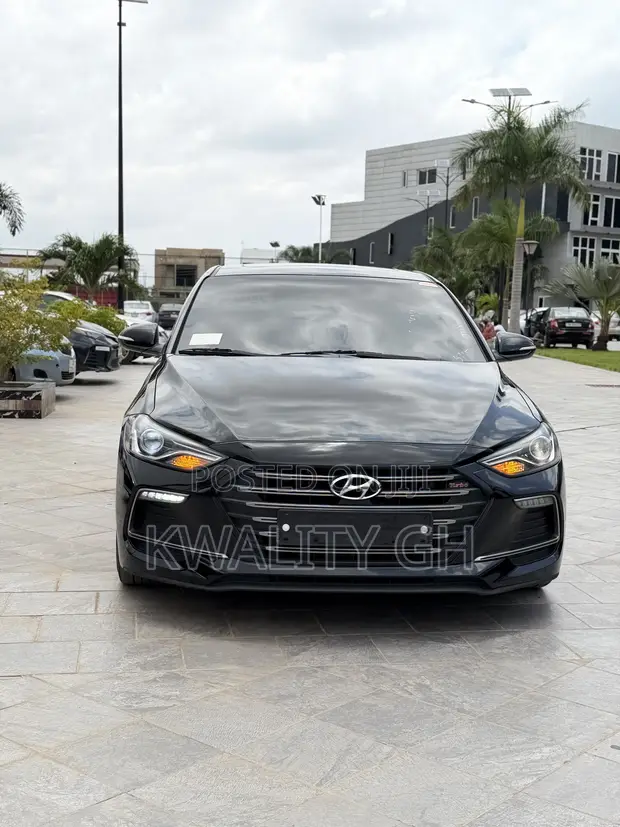 Hyundai Avante 2018 Black - 1