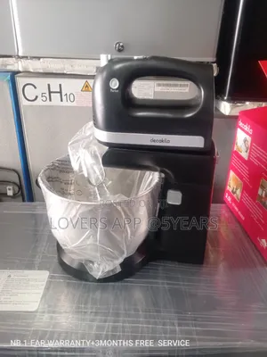 Decakila Stand Mixer - 4L Stainless Steel Bowl
