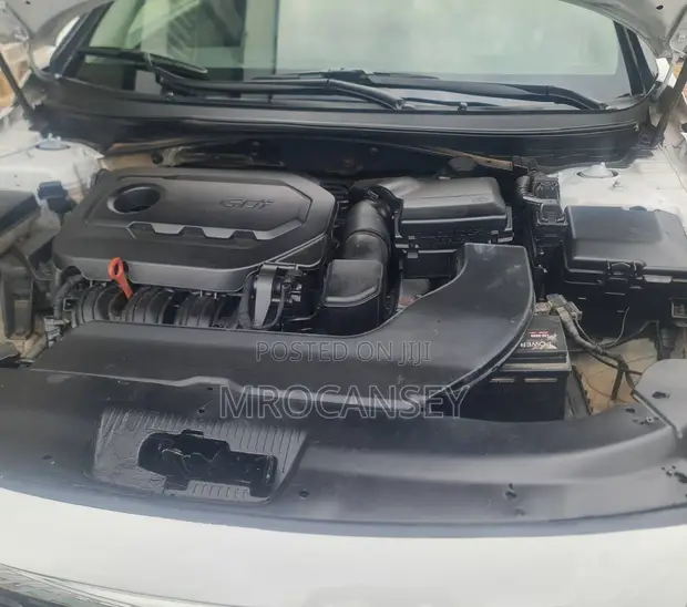 Hyundai Sonata 2015 White - 1