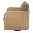 Aiden & Ivy Harley Leather Swivel Armchair - 3