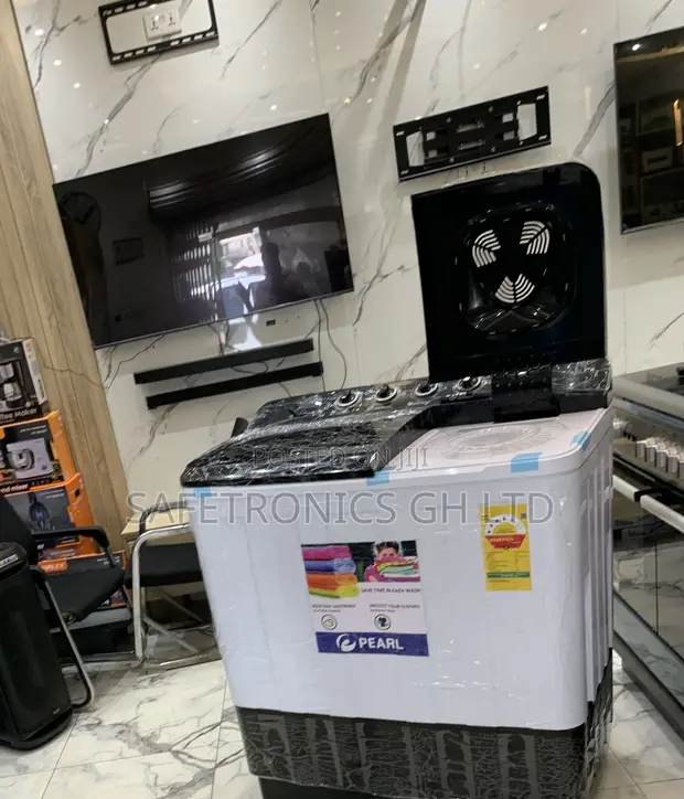 Brand New Pearl 15kg Semi-Automatic Washing Machine - 1