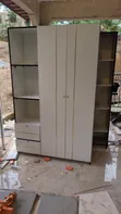 2-in-1 Wardrobe with Open Shelves - 5