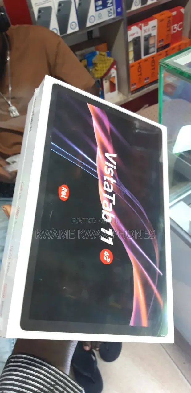 New Itel VistaTab 11 128GB Black with Keyboard - 1