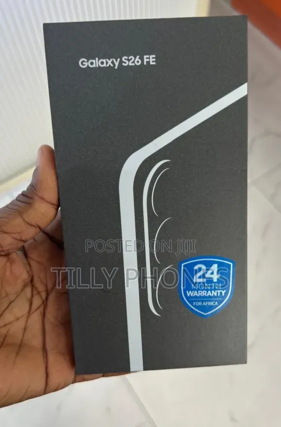 New Samsung Galaxy S26 FE 128GB Black - 1