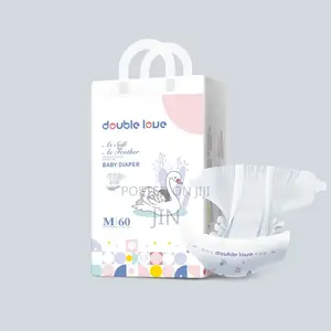 Double Love Baby Diapers - Medium (Size 3)