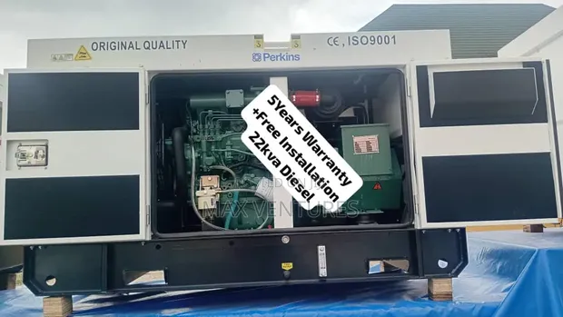 Perkins 22kVA Diesel Generator - Brand New - 1