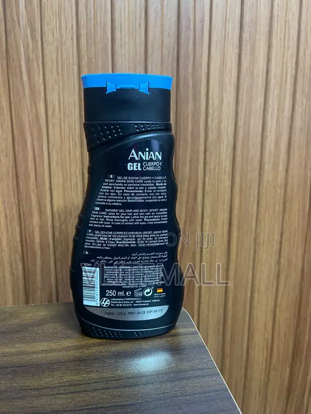 ANIAN Men Sport Shower Gel - Body & Hair - 1