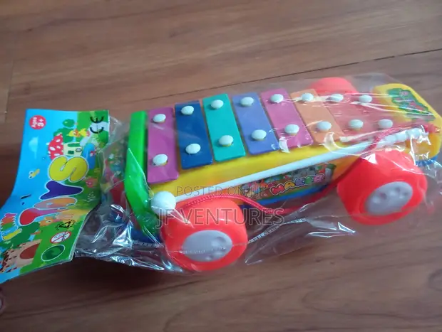 Car Shaped Xylophone Toy - 1