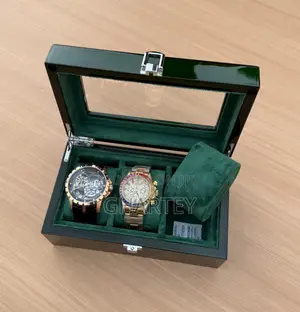 3 Slot Luxury Watch Organizer Box