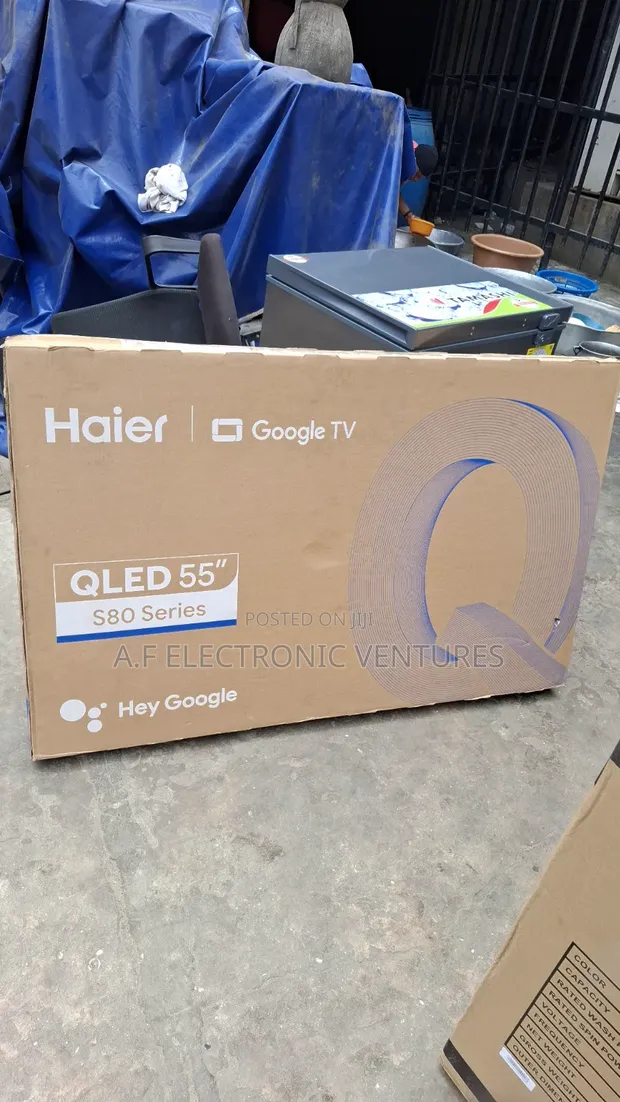 Haier 55-Inch QLED Google Android Smart TV S80 Series - 1