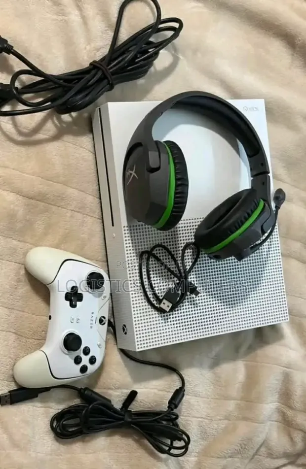 Xbox One S 1TB with Games and Accessories - 1