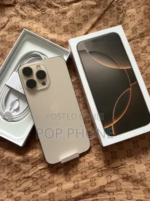 New Apple iPhone 16 Pro Max 256GB Gold